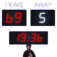 5 Away Sticker