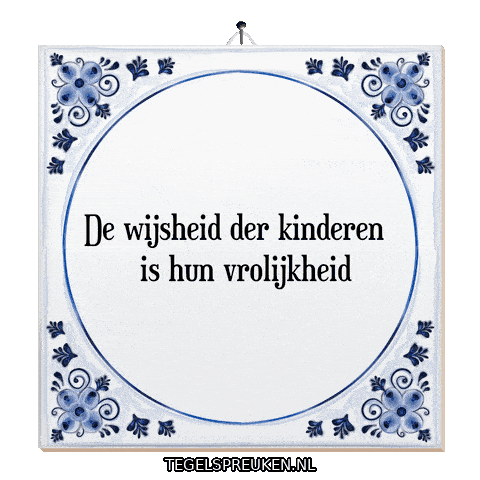 Ontspanning Geluk Sticker by Tegelspreuken.nl