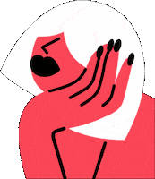 Still Waiting Dreaming Sticker by Marylou Faure