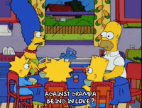 homer simpson eating GIF