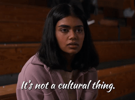 Not a cultural thing