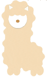 アルパカ Sticker