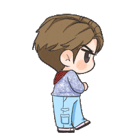 Angry 張敬軒 Sticker