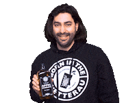 BORN_IN_THE_WETTERAU prost hessen schnaps apfelwein Sticker