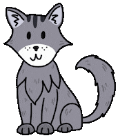 Art Cat Sticker