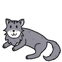 Art Cat Sticker