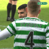 Goal Hug GIF by Celtic Football Club