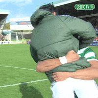Celebration Hug GIF by Celtic Football Club