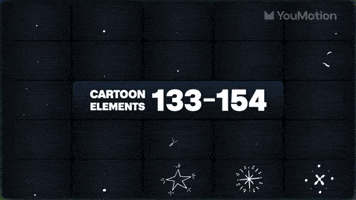 Cartoon Elements 133 154 | Video |You Motion