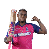 Pink Yes Sticker by Rajasthan Royals