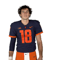 College Football Thumbs Up Sticker by Fighting Illini Athletics