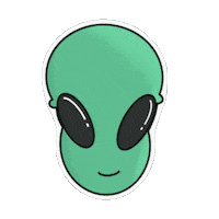 Area 51 Space Sticker