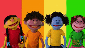 Rainbow Dancing GIF by Super Simple