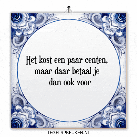 Nl Geld GIF by Tegelspreuken.nl