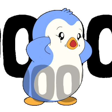 Penguin No Sticker by Pudgy Penguins
