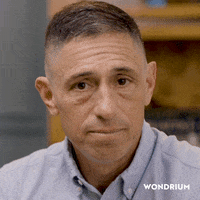 Wondrium laugh yeah huh shrug GIF