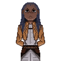 Attack On Titan Pixel Sticker