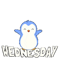 Good Morning Penguin Sticker by Pudgy Penguins