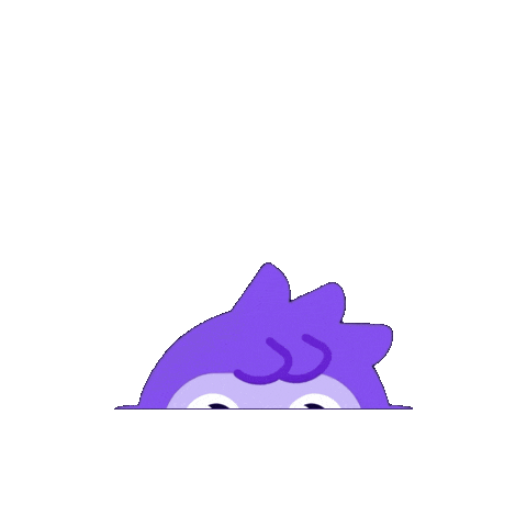 Peeking Looking Sticker by Raena AI