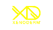 Xenoderm xenoderm xenoderm multicolor logo xenoderm logo xenoderm multicolor Sticker