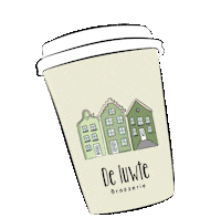 Coffee Brasserie Sticker by Pluk Amsterdam
