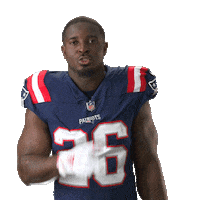 Sony Michel Football Sticker by New England Patriots