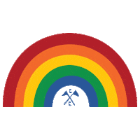 rainbow color Sticker by CAMP Collection