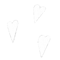 In Love Hearts Sticker