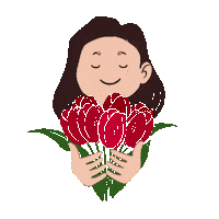 Flower Love Sticker