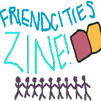 Friends Drawing Sticker