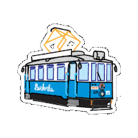 DopravnipodnikOstrava dpo dopravnipodnikostrava barborka dopravni podnik ostrava Sticker