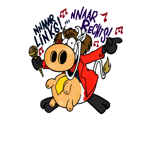 Linksrechts Sticker by Kuussegat