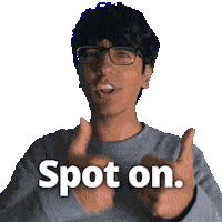 Spot On Sticker