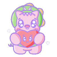 I Love You Kiss Sticker