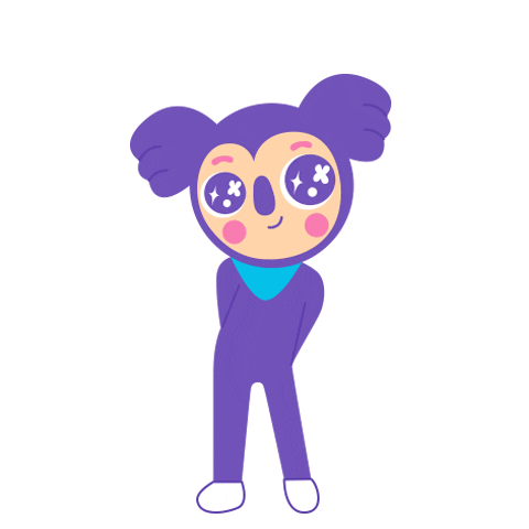 nanaiicl kawaii koala tierno saludmental Sticker
