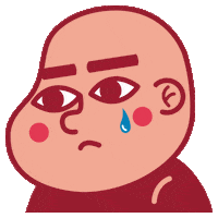 illustration tristeza Sticker by Alexis Tapia