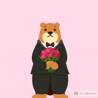 I Love You Flowers GIF by WorkBeaver