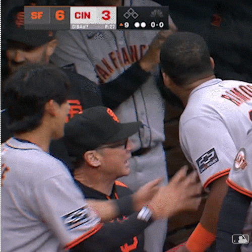 Lets Go Celebration GIF by San Francisco Giants