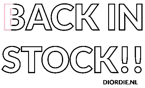Back In Stock Sticker by Diordie