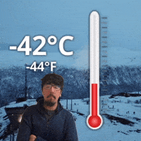 -42 °C