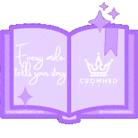 Book Rundisney Sticker by CrownedAthletics