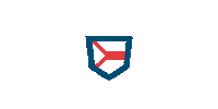FirstDefense logo tri-shield first defense Sticker