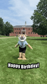Happy Birthday GIF by Mount Vernon Nazarene University