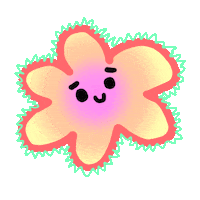 Happy Flower Sticker
