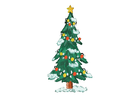 Christmas Tree Sticker