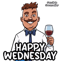 Happy Wine Sticker by VeeFriends