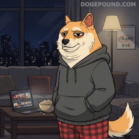 Shiba Inu Popcorn GIF by Doge Pound