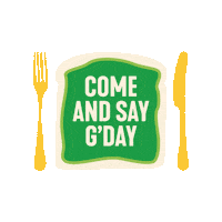 Toast Sticker by Australia