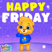 Its Friday GIF by Lucas and Friends by RV AppStudios
