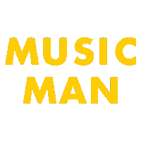 Music Man Logo Sticker